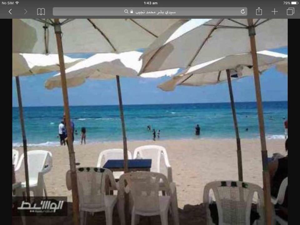 Cozy New 2 Bd Amazing Beach View Next To Hilton Hotel Family Only !العائلات فقط İskenderiye Dış mekan fotoğraf