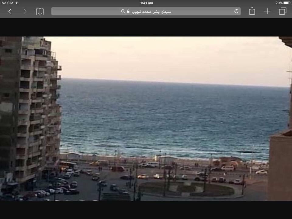 Cozy New 2 Bd Amazing Beach View Next To Hilton Hotel Family Only !العائلات فقط İskenderiye Dış mekan fotoğraf